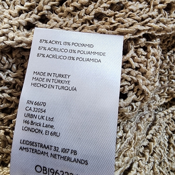 Urban Outfitters Kimchi Blue Knit Halter Top Size Medium NEW WITH TAGS - Picture 9 of 10